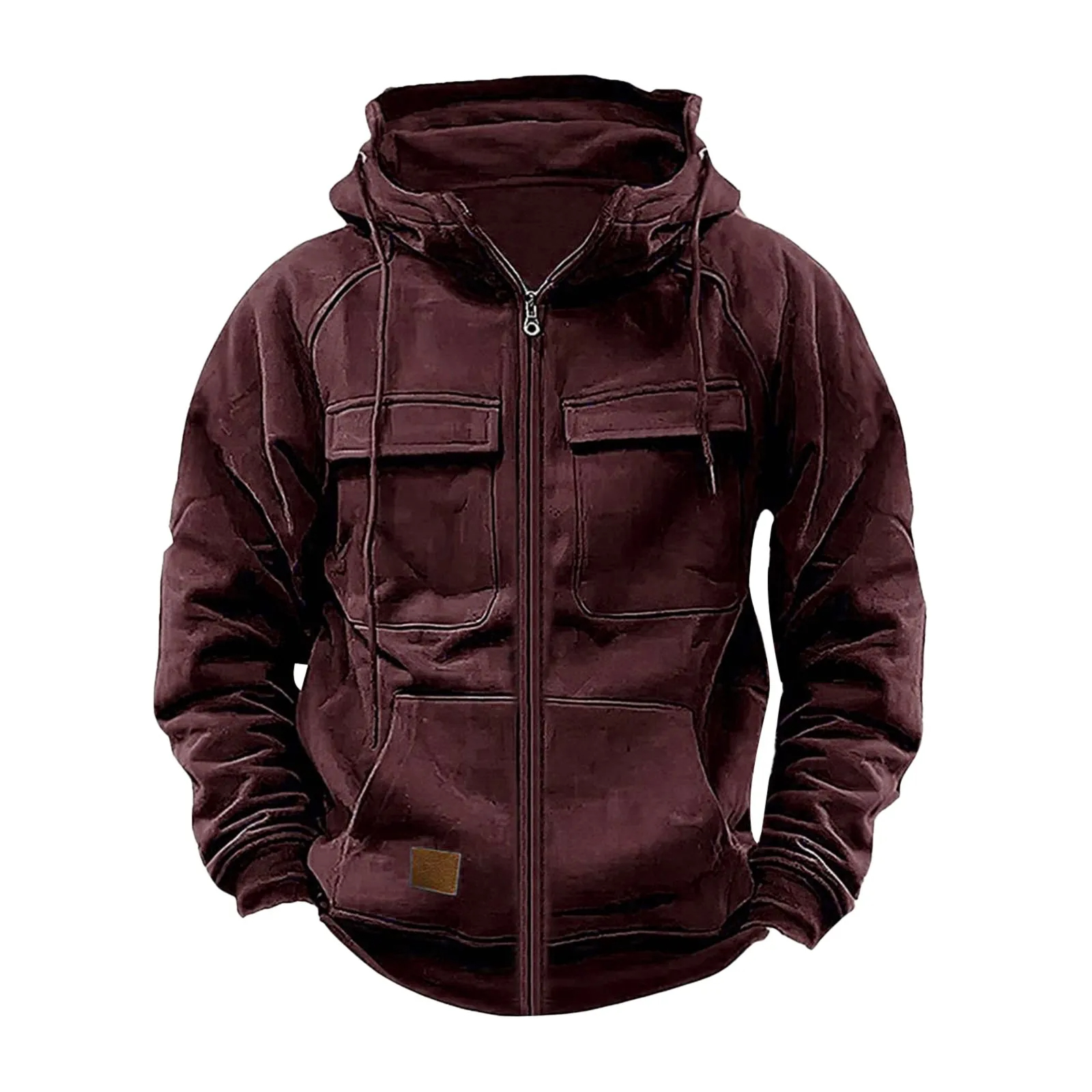 Last Day 70% Off - Men's Loose Fit Half Zip Sweatshirt Hoodie